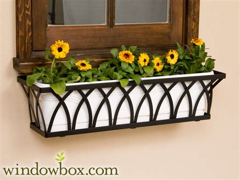 silver metal window box|36 inch metal window box.